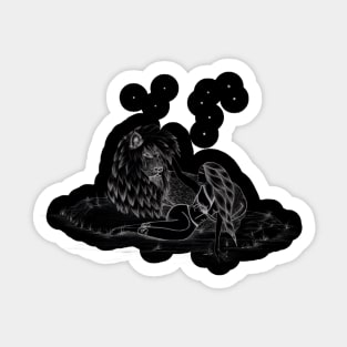 Leo Inverted Sticker